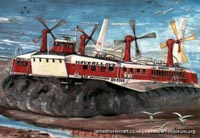 SRN4 Sir Christopher (GH-2008) with Hoverlloyd